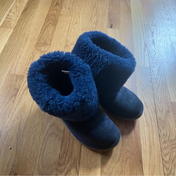 Navy Blue UGG Boots Tall - Picture 2 of 9
